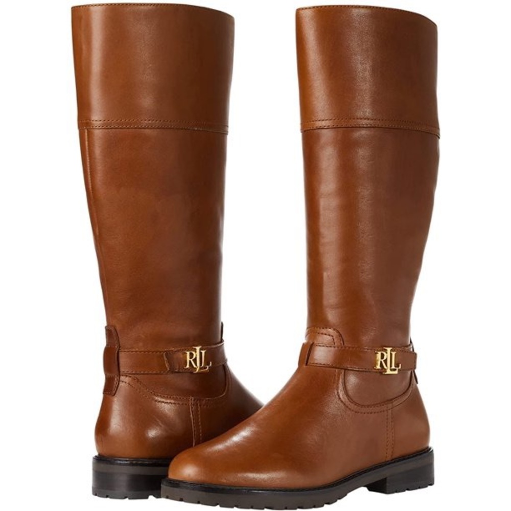 Ralph Lauren Everly Knee High Riding Boots